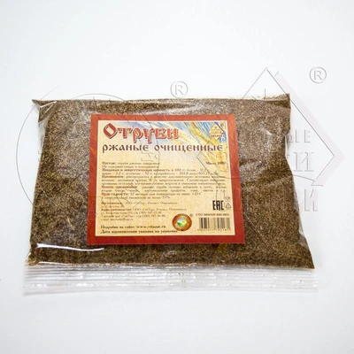 Отруби ржаные очищеные 200г 10913
