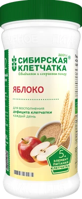 Клетчатка пшеничная Яблоко 280г 11749