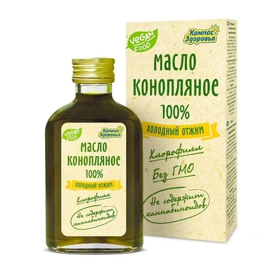 Масло конопляное 100мл (Компас Здоровья) 12773