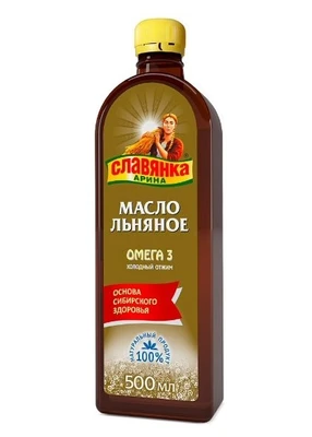 Масло льняное “Славянка Арина” 500мл 8876