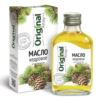 Масло кедрового ореха 100мл (Original Altay) 12578