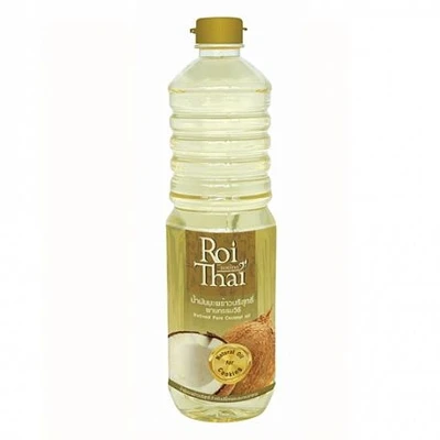 Масло кокосовое раф. 100% roi thai 1000мл 16345