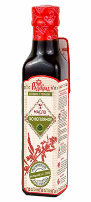 Масло конопляное 250мл (Радоград) 15256