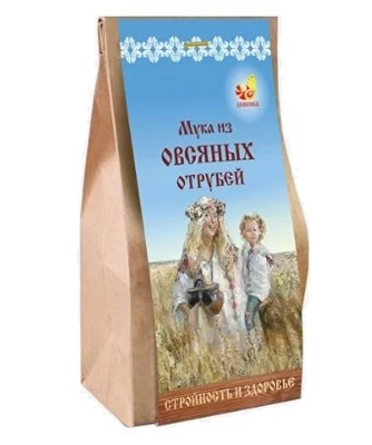 Мука овсяных отрубей 400г 13484