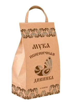 Мука пшеничная 1 сорт мешок 4.1кг 17548