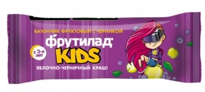 Батончик “Фрутилад KIDS” Яблоко-Черника, детский 25г 19076