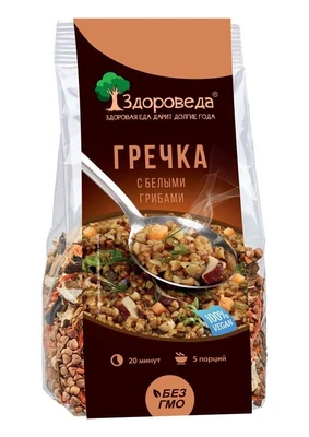 Гречка с белыми грибами 250г 16487