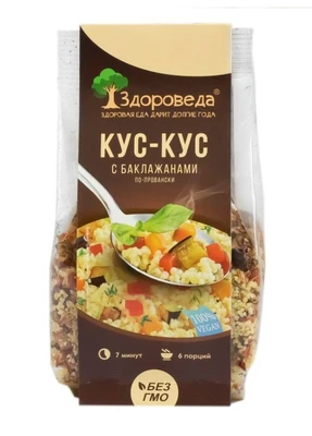 Кус-кус с баклажанами по-провански 200г 19126