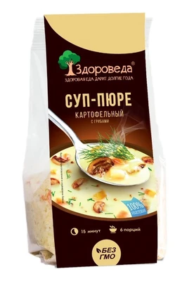 Суп-пюре Картофельный с грибами 110г 19123