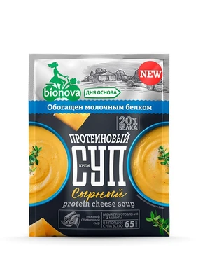 Суп (крем-суп) протеиновый б.приготовления Сыр 20г 17858