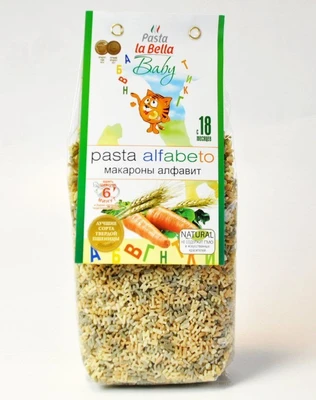 Макароны “Алфавит” Pasta la Bella Baby 250г 21459