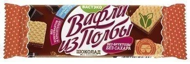 Вафли из Полбы Шоколад без сахара 15г 16804