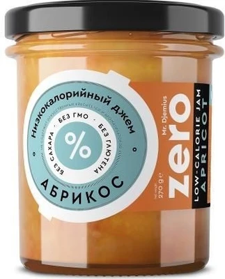 Джем Абрикос низкокалорийный 270г 16943