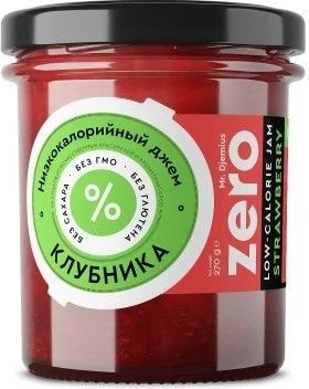 Джем Клубника низкокалорийный 270г 16945