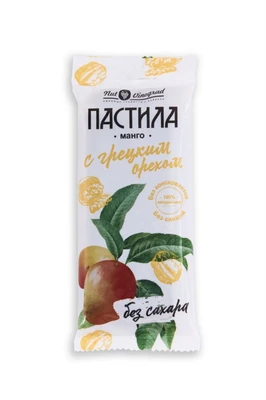 Пастила Манго с грецким орехом 50г 19040