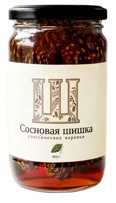 Варенье из сосновых шишек стекло 450г 19668