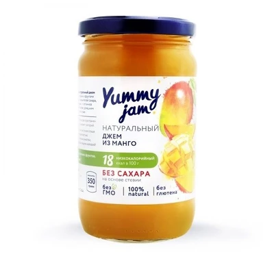 Джем Манго низкокаллорийный 350г 18320