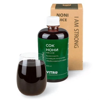 Напиток сокосодержащий Нони I am Strong, Vitro Naturals 500мл 21355