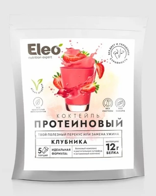 Протеиновый коктейль “Клубника” дой-пак 150г 20579