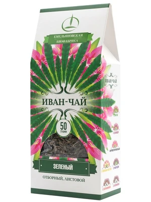 Иван-чай зелёный пачка 50г 14992
