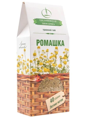 Чайный напиток травяной ромашка 40г 19571
