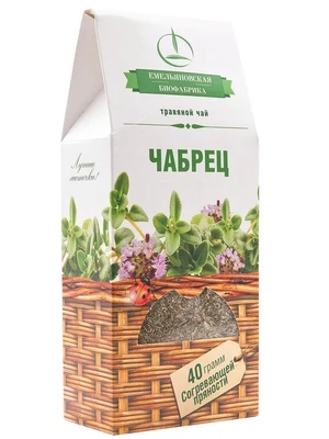 Чайный напиток травяной чабрец 40г 19572