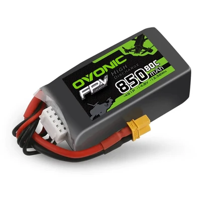 Аккумулятор OVONIC 850мАч 4S 80C LiPo (XT30) 824252316