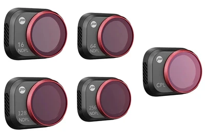 Комплект из 5 фильтров (CPL/ND16-PL/64/128/256) DJI Mini 3 (Professional) (PGYTECH P-40B-013) 1911789848