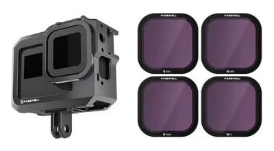 Комплект из 4 фильтров (ND4/8/16/PL) + защитный кейс для GoPro HERO8 (Standard Day) (Freewell) 193706006