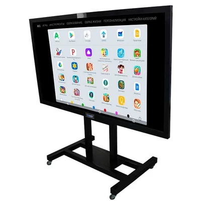Интерактивная панель InterTouch 65" IP-65 AS с напольной мобильной стойкой 1390853972