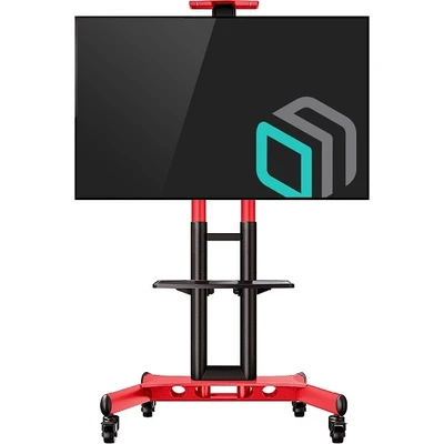 Мобильная напольная стойка ONKRON TS1551 Red для размера 40"-70" 1858440492
