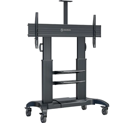 Мобильная напольная стойка ONKRON TS2811 Black для размера 60"-100" 1993678535