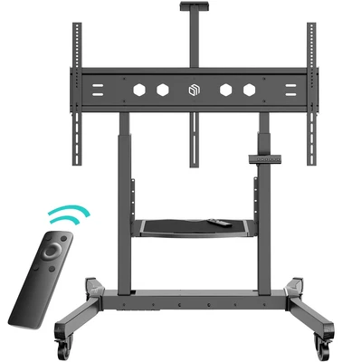 Моторизированная мобильная напольная стойка ONKRON TS1991 eLift Black для размера 50"-100" 353387822