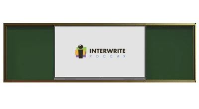 Комплект рельсовой системы с классной доской IGB1W и интерактивной панелью Interwrite 75DB-TL со встроенным вычислительным блоком OPS i5 8GB, SSD 256 Гб + Windows 10 PRO + WORKSPACE 204906508