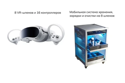 Мобильный класс виртуальной реальности Geckotouch VR08/4CH128 ДФВУ Chemistry LAB 3 года 1877826001