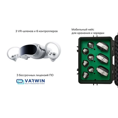 Мобильный класс виртуальной реальности Geckotouch VR03/4VW128 Varvin 2 года техподдержки 708796649