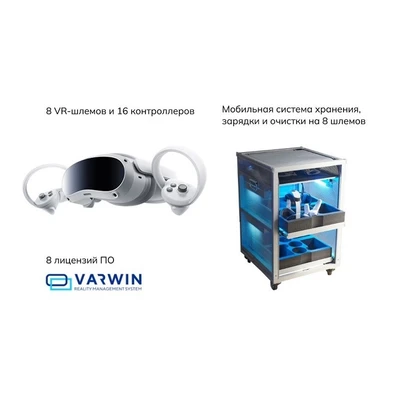 Мобильный класс виртуальной реальности Geckotouch VR08/4VW256 Varvin Python 1 год техподдержки 1943582108