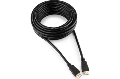 Кабель Cablexpert HDMI-10M, v2.0, 19M/19M, серия Light, черный, позол. разъемы, экран, пакет 1152060227