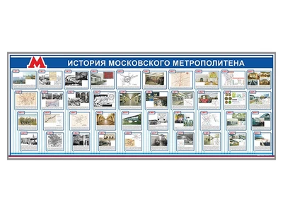 Электрифицированный стенд "История Московского метрополитена" Zarnitza 85625942