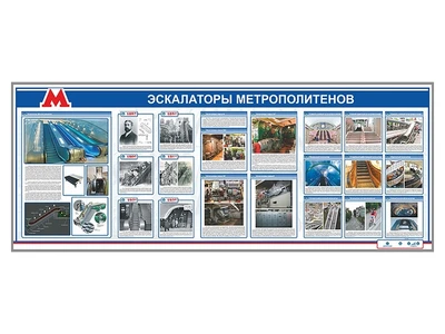 Электрифицированный стенд "Эскалаторы метрополитенов" Zarnitza 1660089190