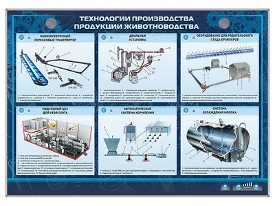 Электрифицированный стенд "Технология производства продукции животноводства" Zarnitza 1707858874