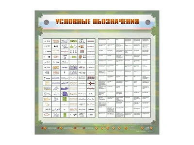 Интерактивный электрифицированный стенд "Условные обозначения" Zarnitza 93058128