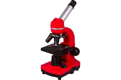Оптический микроскоп Bresser Junior Biolux SEL 40–1600x, красный 1658990586