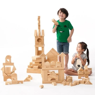Конструктор деревянный Weplay «Softwood Blocks» (152 детали) 462789131
