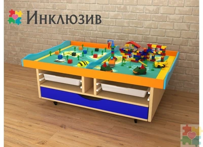 Игровой многофункциональный стол STEAM Инклюзив «Развивашки» 850285444