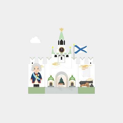 Настенная панель Логикус "История России: Александр Суворов" Логикус 1672975775