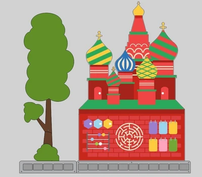 Настенная панель Ньютоникум "Собор" 1009505970