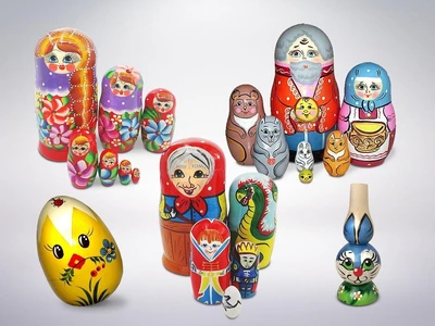 Комплект народно-патриотических игрушек для детского сада АЛМА 1177125429