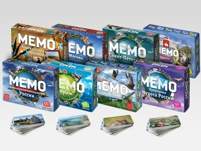 Комплект патриотических настольных игр АЛМА «Мемо» 448943077