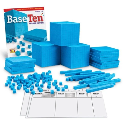 Развивающий игровой набор "Базовая десятка",большой Learning Resources LER0932 (комплект для группы до 25 человек, 823 элемента) 2053215672